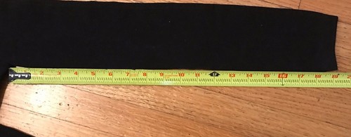 Kids Black Thermal Pants 29 1/2" Long - Picture 4 of 5
