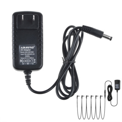 9V Guitar Effect Pedal Power Supply Adapter & 6 WAY DAISY CHAIN for BOSS PSA-240