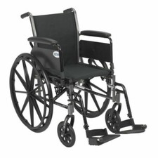 Drive K320DFASF Cruiser III Wheelchair with Flip Back Removable Swing Away...