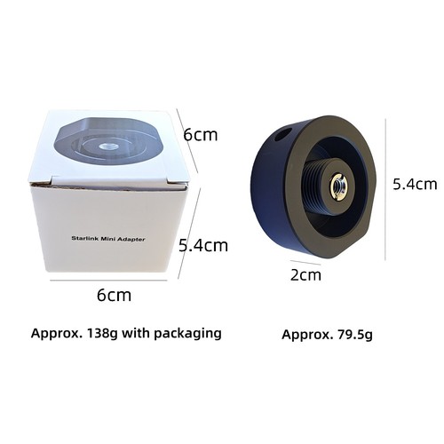 Aluminum Construction Mini Tripod Mount Adapter Tailored for Starlink Mini - Afbeelding 5 van 6