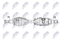 NTY Antriebswelle NPW-MZ-100