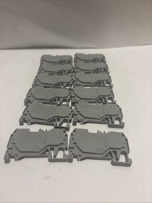 Lot of 12 WAGO 280 TERMINAL BLOCK 2.5MM2 IEC 60947-7-1 - NOS 