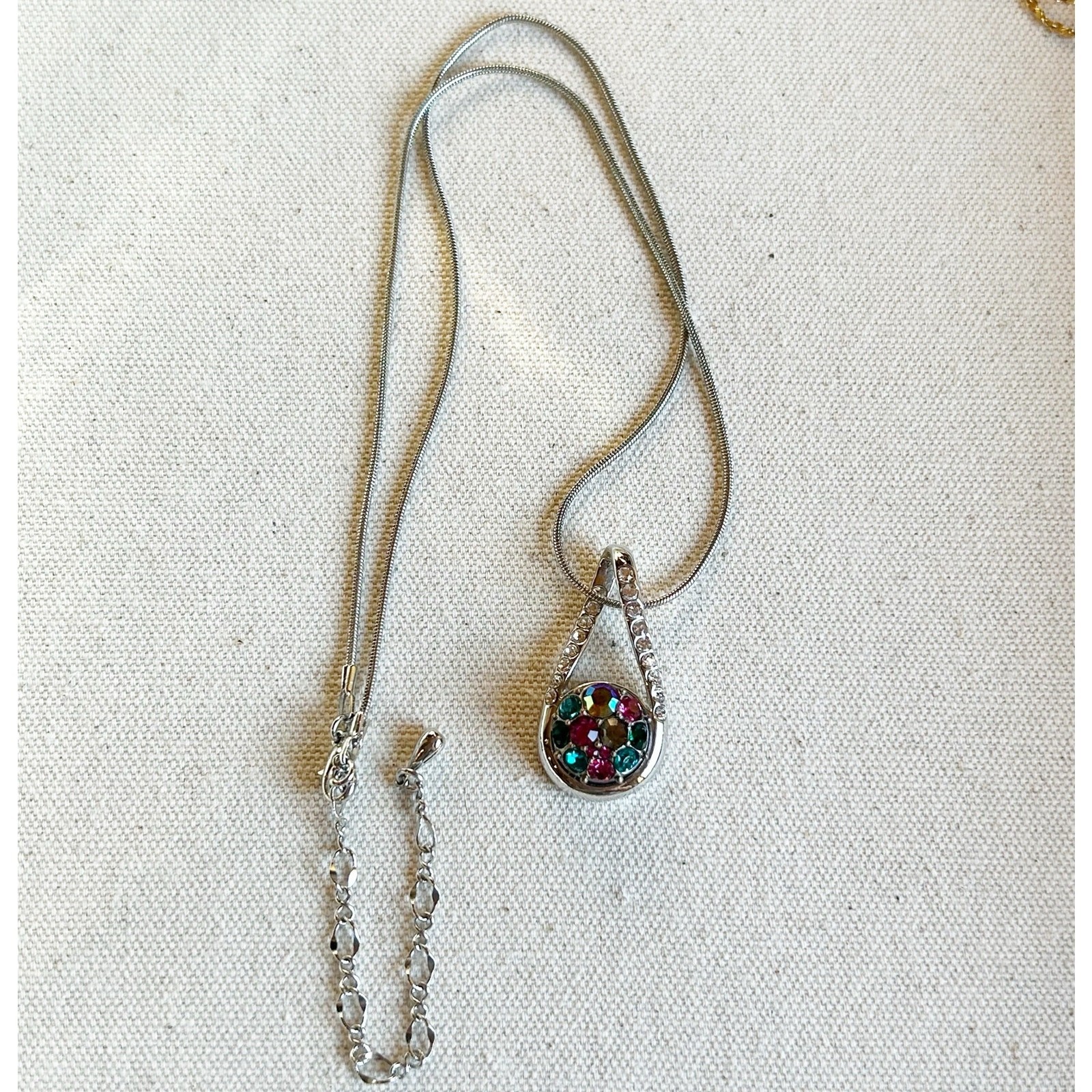 GingerSnaps Interchangeable Pendant Necklace w 8 … - image 4