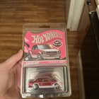 HOT WHEELS REDLINE CLUB RLC 1972 NISSAN SKYLINE HT 2000 GTR PINK
