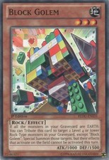 Block Golem - REDU-EN035 - Common - Unlimited Edition - Damaged