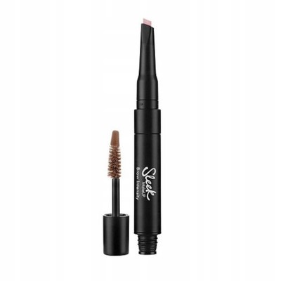 2 in 1 Sleek Make Up Eyebrow Gel & Highlight Pencil Colour 215 light