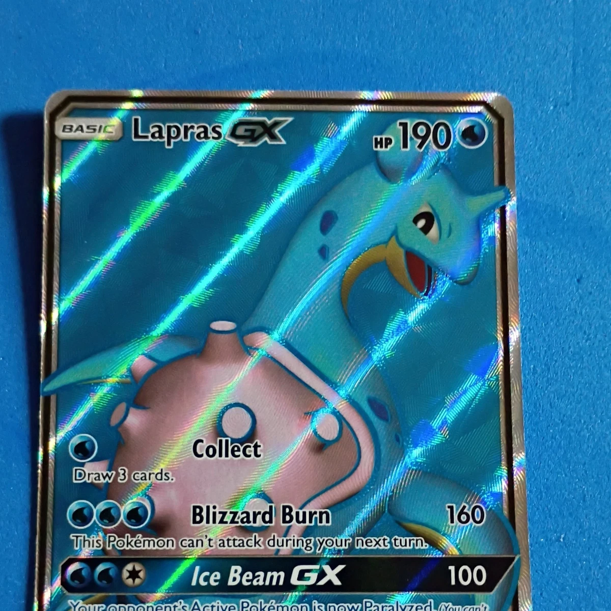 Lapras Pokémon TCG Ultra Rare Individual Collectible Card Game Cards for  sale