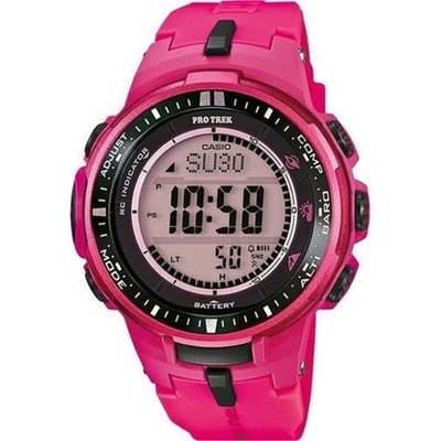 Casio Pro Trek PRW-3000-4BER Solar Watch Pink Women's Watch