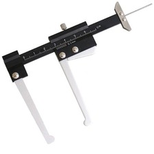 Tire Ruler 0-60mm Stainless Steel Measuring Tool Gauge Brake Thickness Caliper