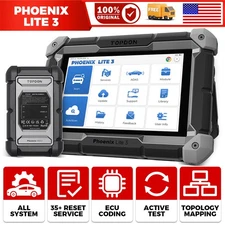🔥TOPDON Phoenix Lite 3 Ultra Key Coding Diagnostict Tool ECU Coding ActiveTest 