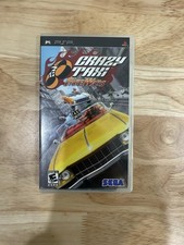 Crazy Taxi Fare Wars Sony PSP Complete CIB Tested Authentic Sega