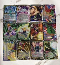 Dragon Ball Super Card Game. Lot of 12 Foil. Dragon Ball Super. TCG CCG
