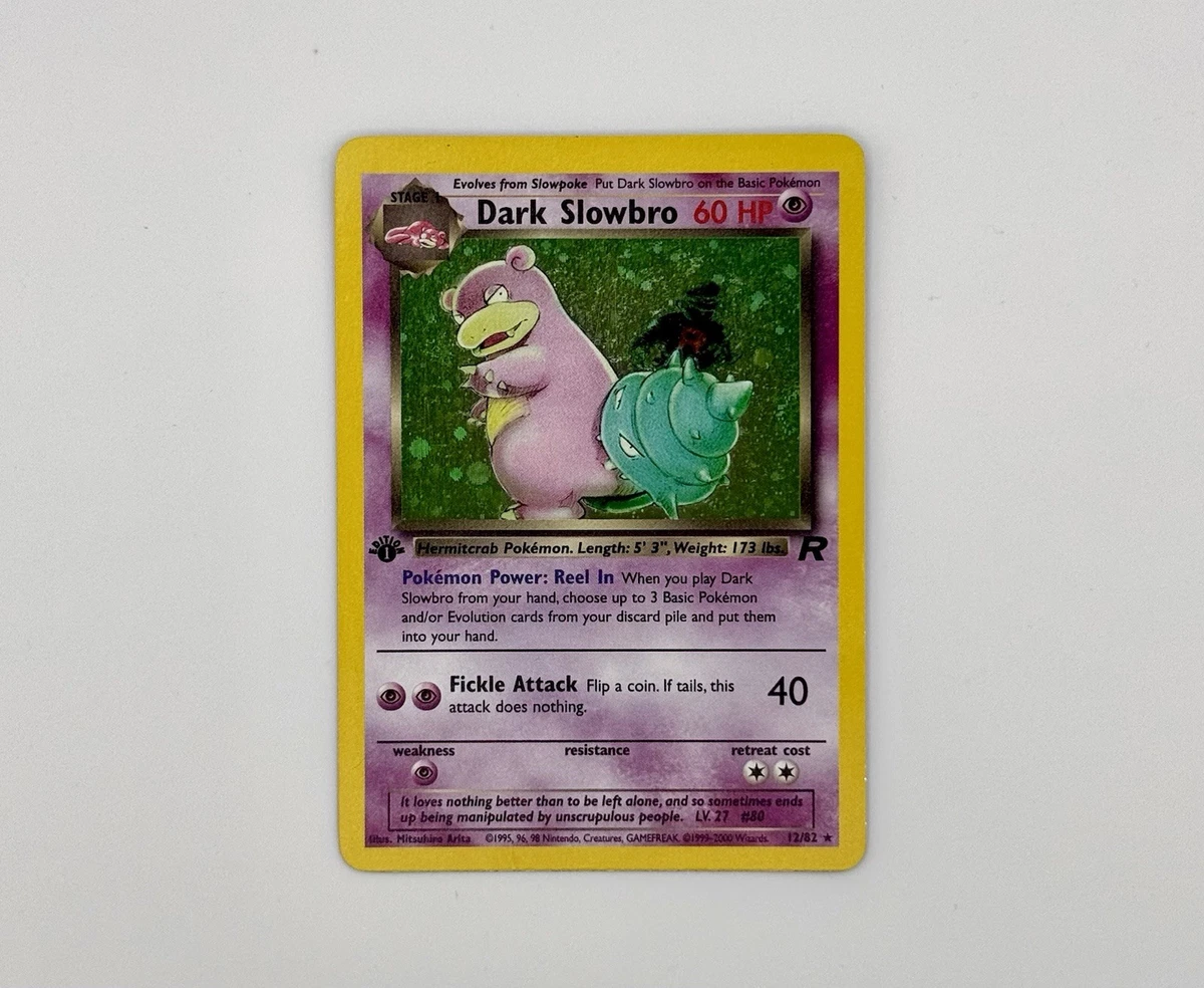 Dark Slowbro Pokémon TCG Cards for sale | eBay