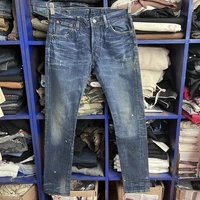 Vintage Levi’s 501XX Big E Redline Selvedge Jeans,1950s,Single Stitch, USA