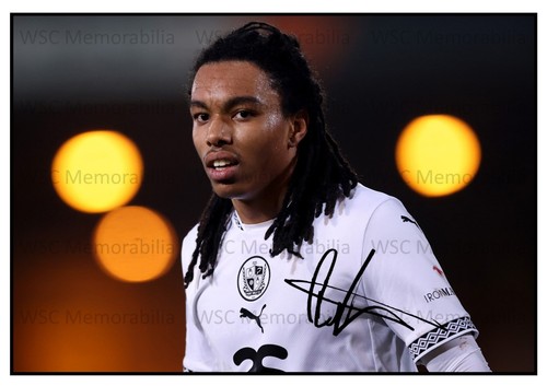 10998. Rico Richards Signed Pictures (A4 Prints) Port Vale Aston Villa Walsall