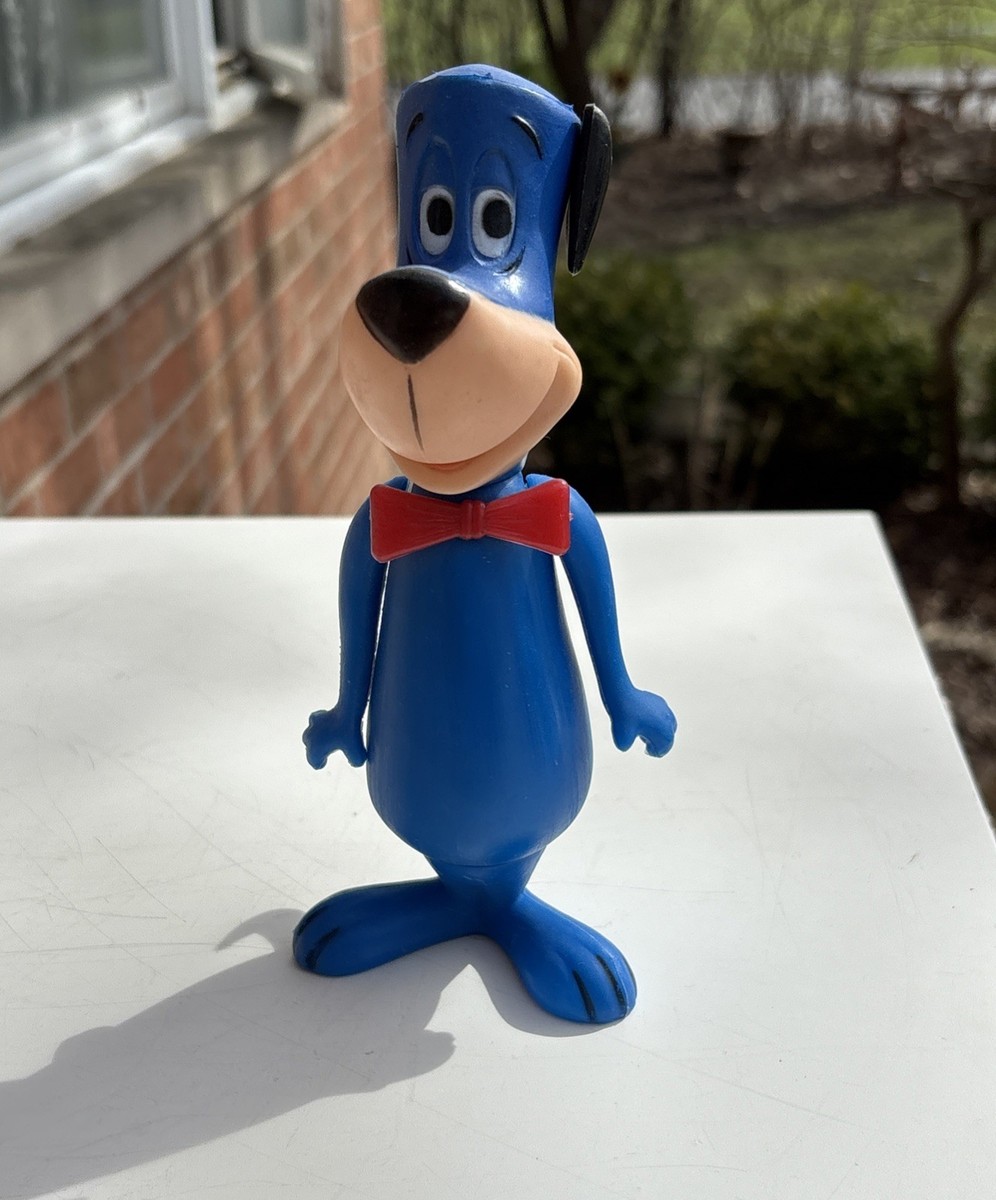 DAKIN HUCKLEBERRY HOUND Figure Doll Blue Dog Hanna Barbera Vintage