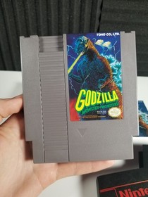 Godzilla: Monster of Monsters (Nintendo NES) Authentic - Complete CIB - Tested