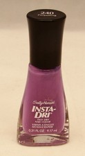 Sally Hansen 240 Purpelling INSTA-DRI Nail Color .31 oz 9.17 ml NEW