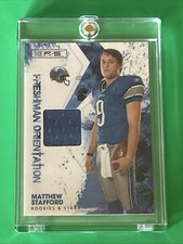 MATTHEW STAFFORD 2009 ROOKIE & STARS FRESHMAN ORIENTATION #’d /299
