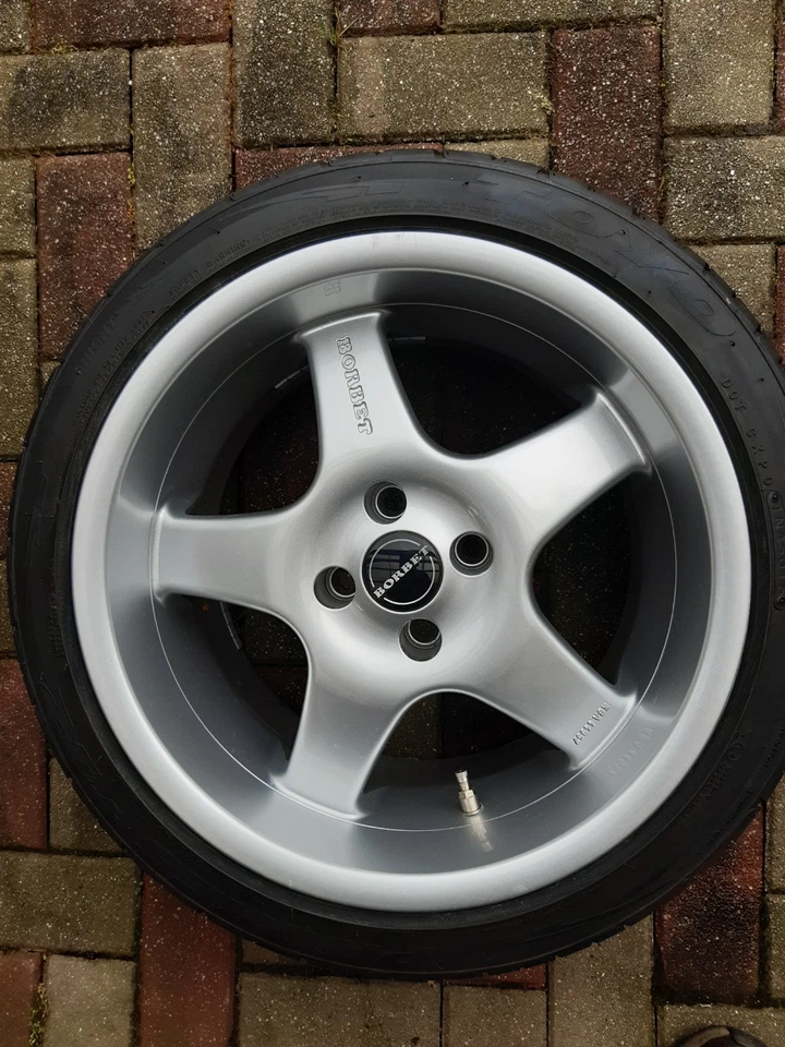Alu-Felgen Borbet 9x16 Lochkreis 4x100 - Bild 2 von 4