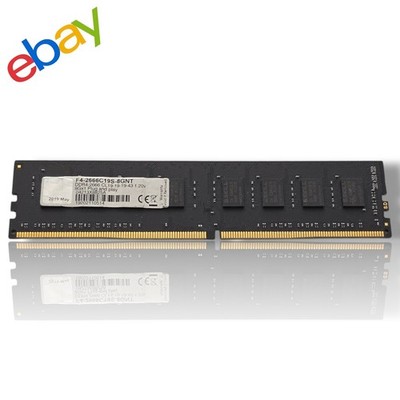   G.Skill 8GB DDR4 2666MHz Desktop RAM F4-2666C19S-8GNT CL19  #2170