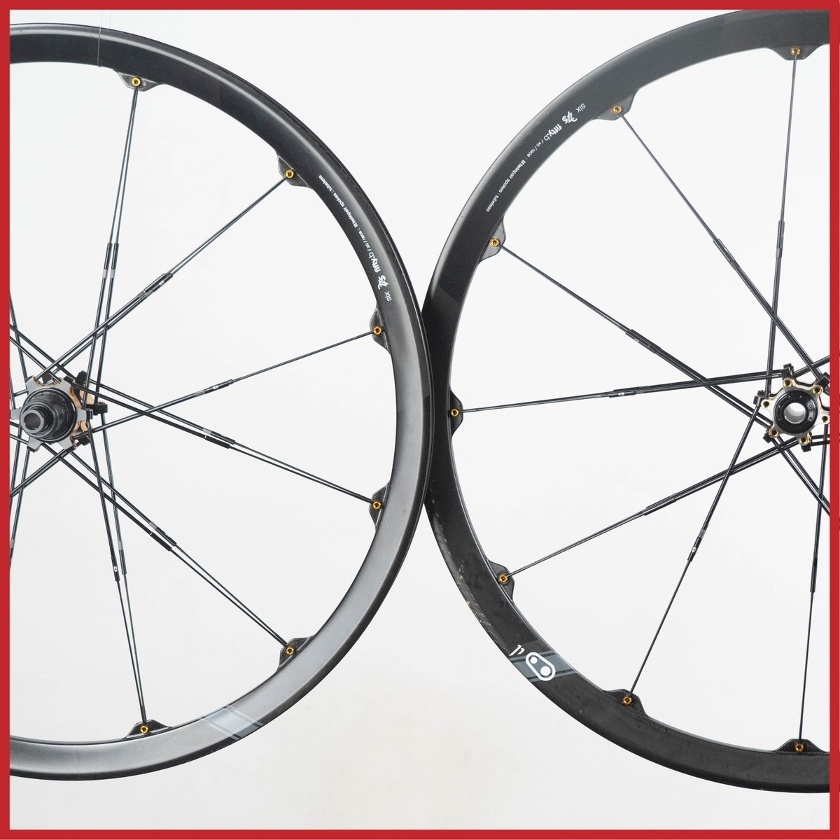 NOS CRANKBROTHERS COBALT 11 XC RACE DISC WHEELSET MTB CLINCHER