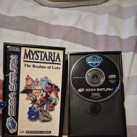 SEGA Mystaria: The Realms of Lore Sega Saturn PAL 1995 | Inc Case Protector