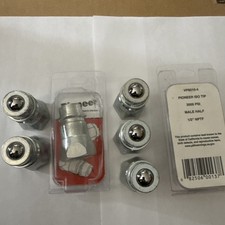 Pioneer Iso Tip Ball Style Male Half 1/2 NPTF Female Thread Lot Of 7