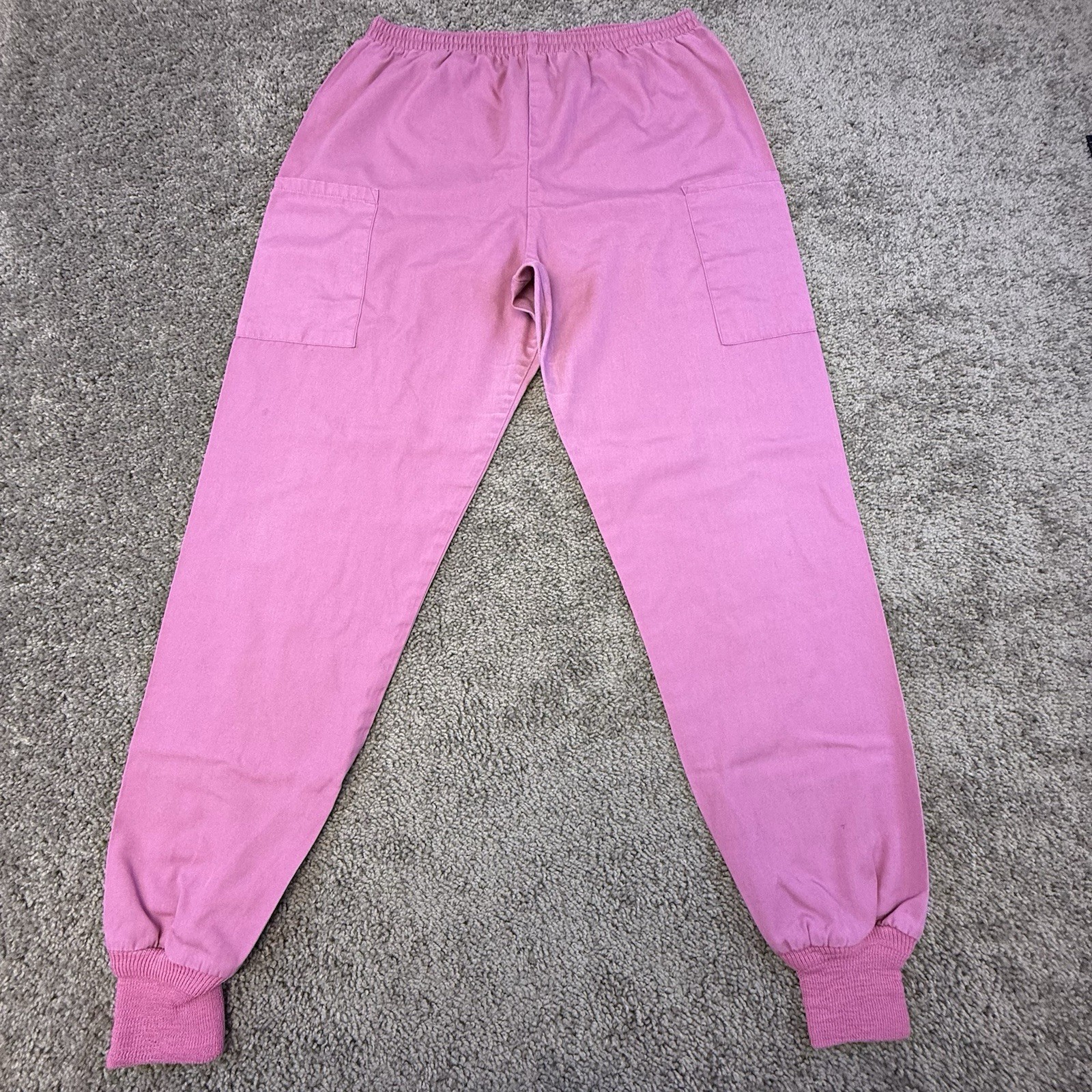 Simply Basic Scrub Bottoms Women's Small Pink Nur… - image 1