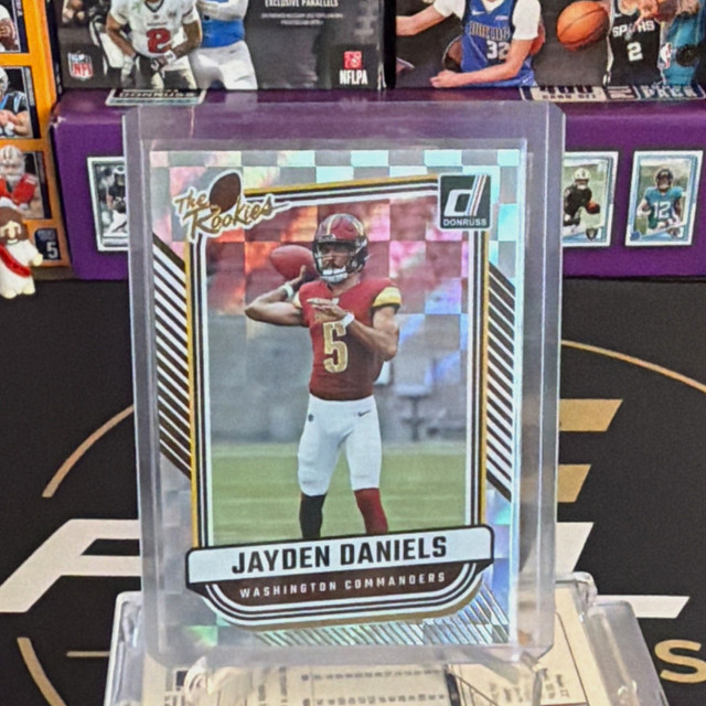 Panini 2024 Donruss The Rookies Press Proof Jayden Daniels RC #TR-37