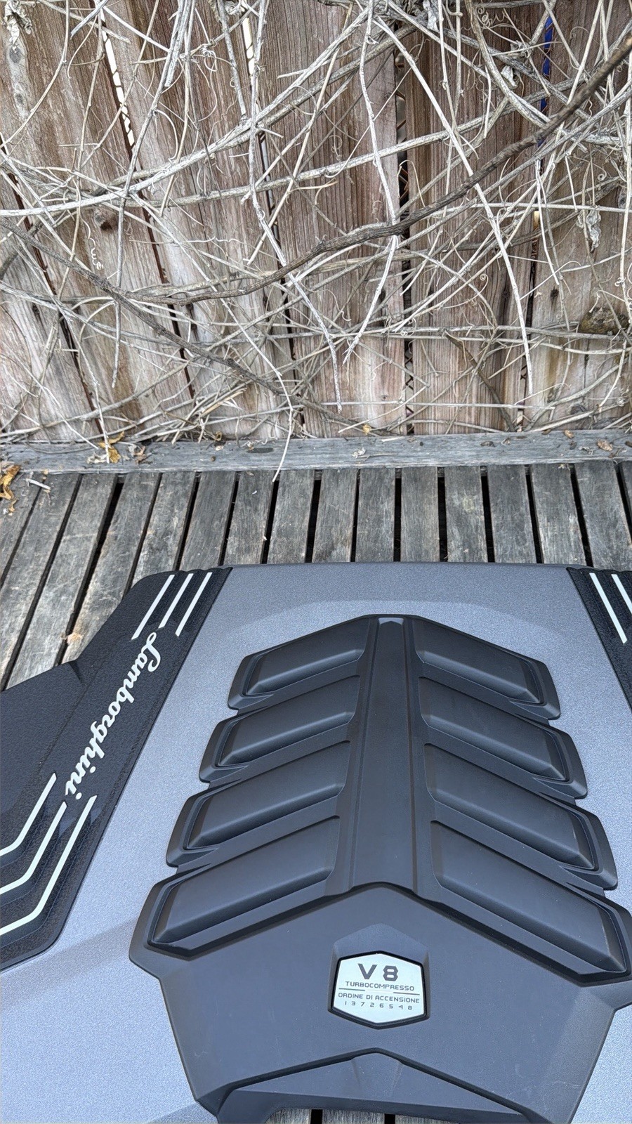 lamborghini engine cover