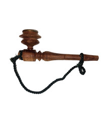 Antike Holzpfeife handgeschnitzt – Vintage Zigarettenspitze