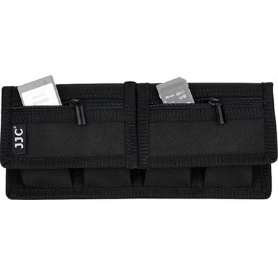 DSLR Akku Batterie Tasche Speicherkarten Etui für Canon Nikon Sony Kameras 4x