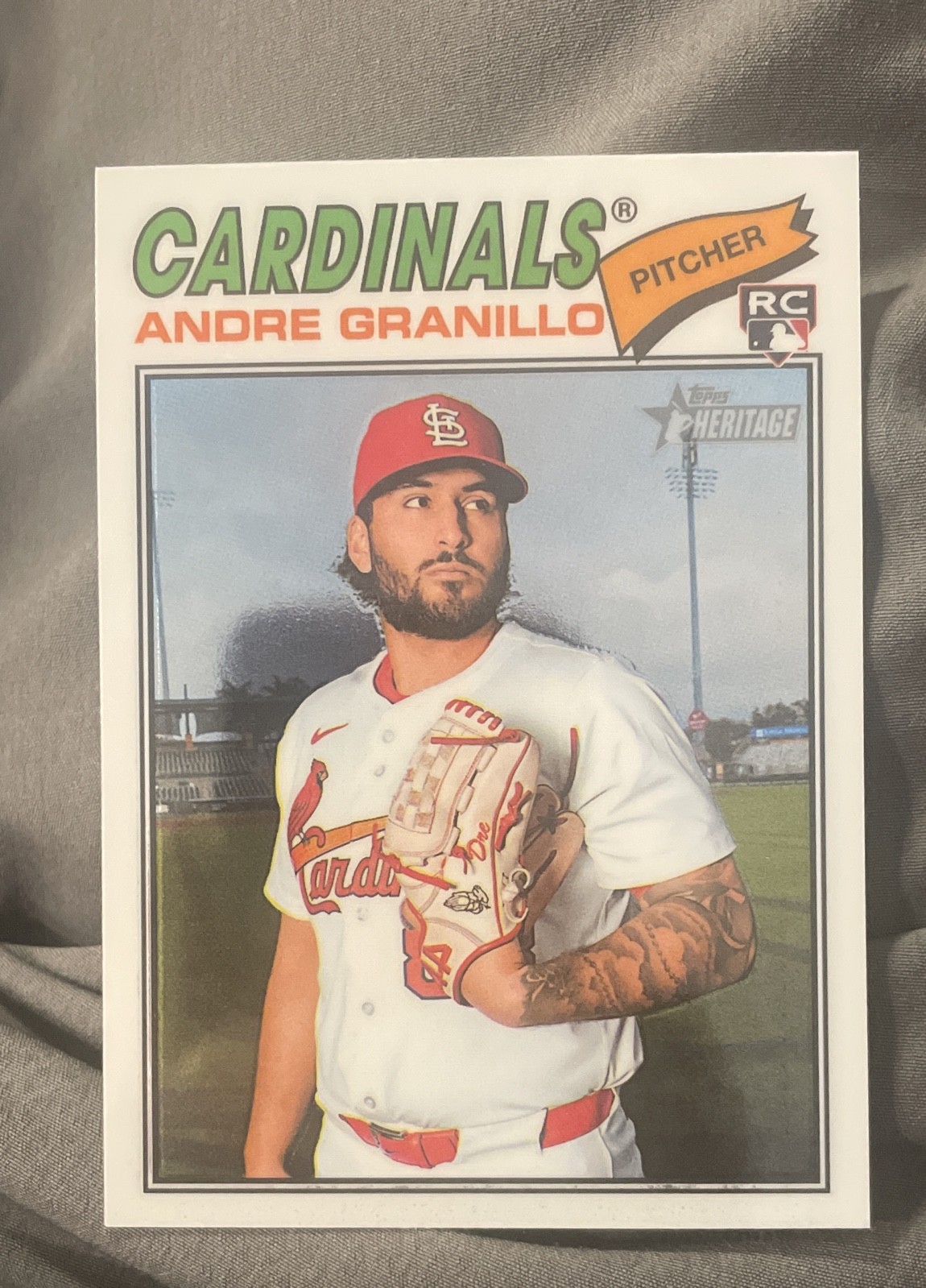 2026 Topps Heritage - Andre Granillo #32 Chrome (RC)