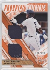 2019 Elite Extra Edition Dual Prospect Materials Orange 120/199 Vidal Brujan 4l3