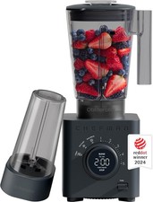 CHEFMAN 48 OZ. 5-SPEED COUNTERTOP BLENDER WITH 20 OZ. JAR AND TAMPER TOOL, BLACK