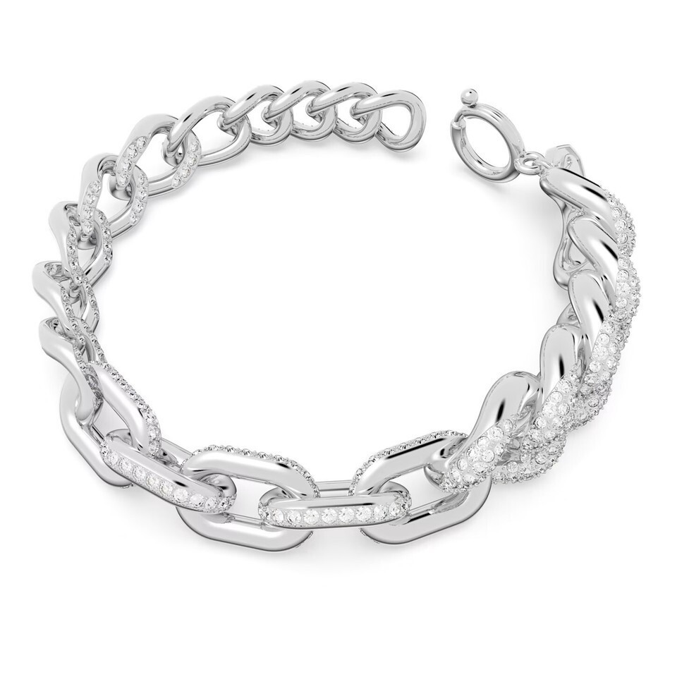 Swarovski Women's Dextera White Crystal Bracelet 5622225 | eBay