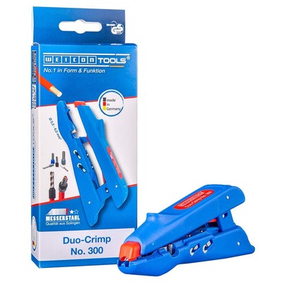 WEICON Duo-Crimp No. 300/3 in 1 Stripping & Crimping Tool/Stripping Pliers wi...