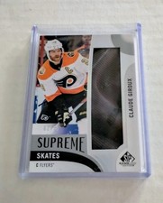 2017-18 Upper Deck SP Game Used Claude Giroux Supreme Skates #/15