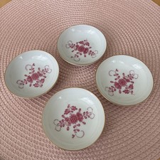 Meissen Porzellan Schälchen • Indisch Purpur • Florales Motiv • Kleine Schalen