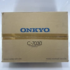 Onkyo C-7030 Audio CD Player - Black - W/ Remote - Tested - Works Great!