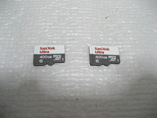 Lot of 2 - SanDisk Ultra Micro SD 400 GB Card