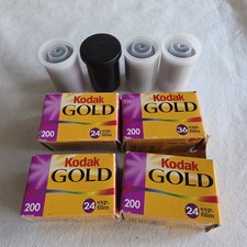Lot Of 8 Rolls 35mm Film Kodak Gold, Fuji Unbranded. Expired. See Description