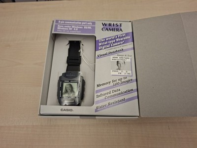 Casio 1st Wrist Camera WQV-1 From 2000 NOS