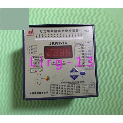 1pc used High Viscom reactive power compensation controller JKWF-16 *pt