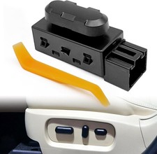 Power Seat Switch Front Driver Side Compatible with 2005-2015 Ford Mustang