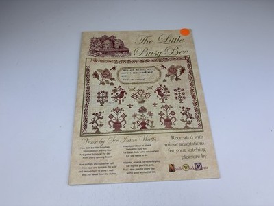 Needlework Press The Little Busy Bee Sampler Counted Cross Stitch Pattern 8S