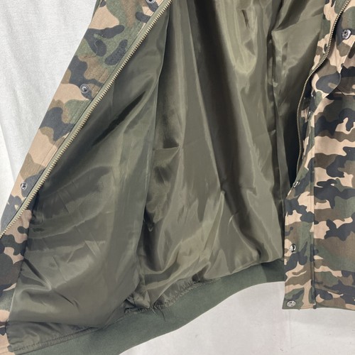 NUEVO CON ETIQUETAS Manly Camuflaje Manga Larga Camisa Chaqueta con Capucha Talla XL - Imagen 16 de 23