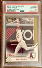 2017 Topps Update Series - Topps Salute Glove Work Mike Trout #USS-1