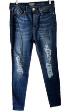 denizen from levis jeans womens ankle jegging high rise stetch Distressed Size 4